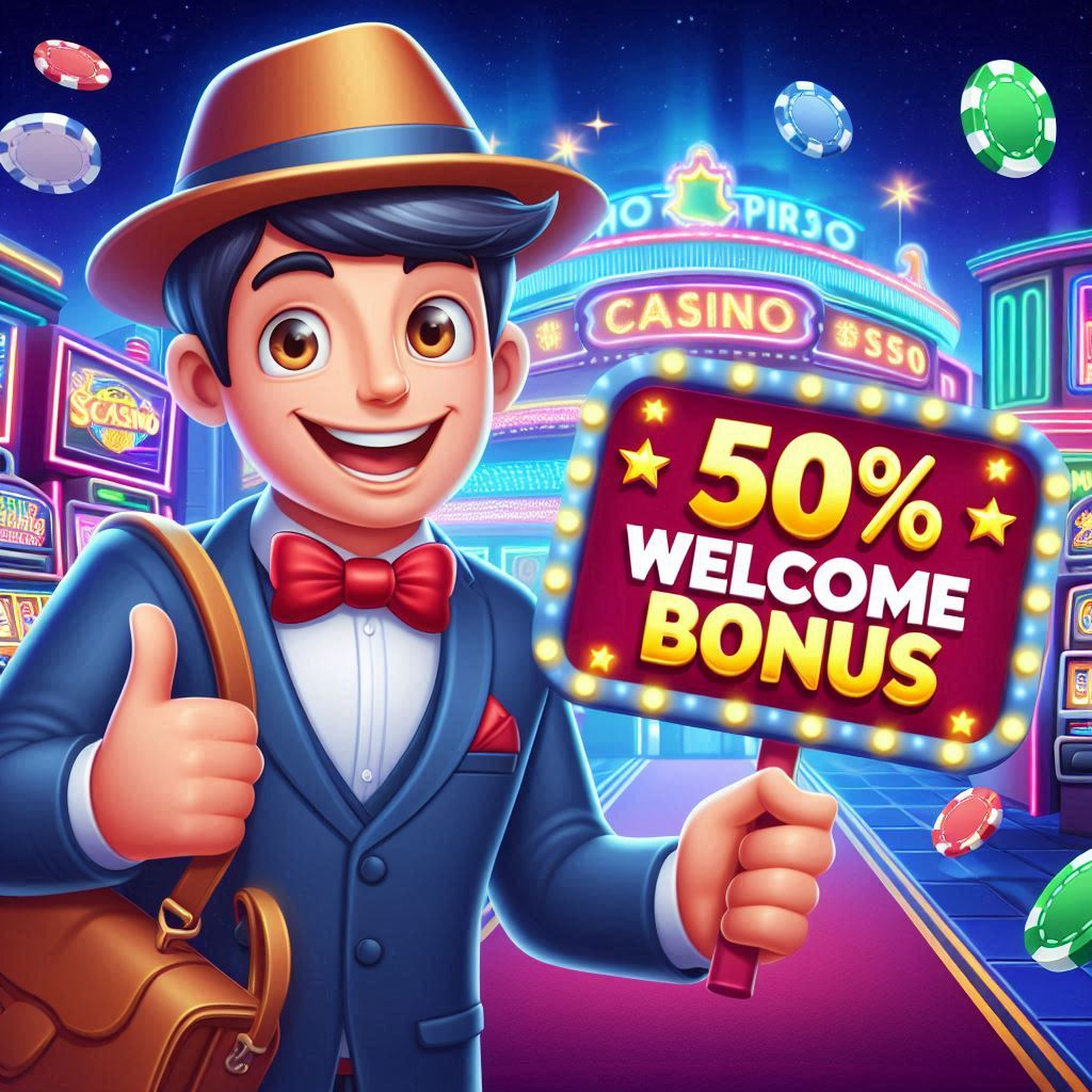 50٪ پاداش خوش آمدید