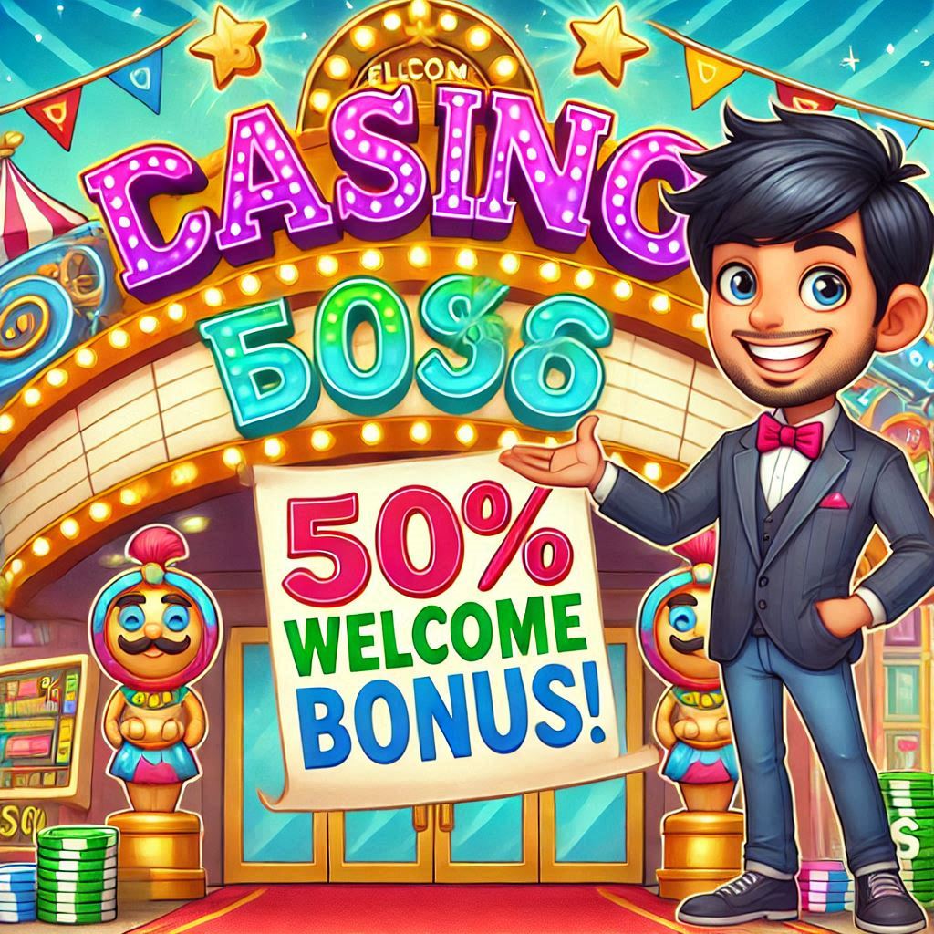 50% Welcome Bonus