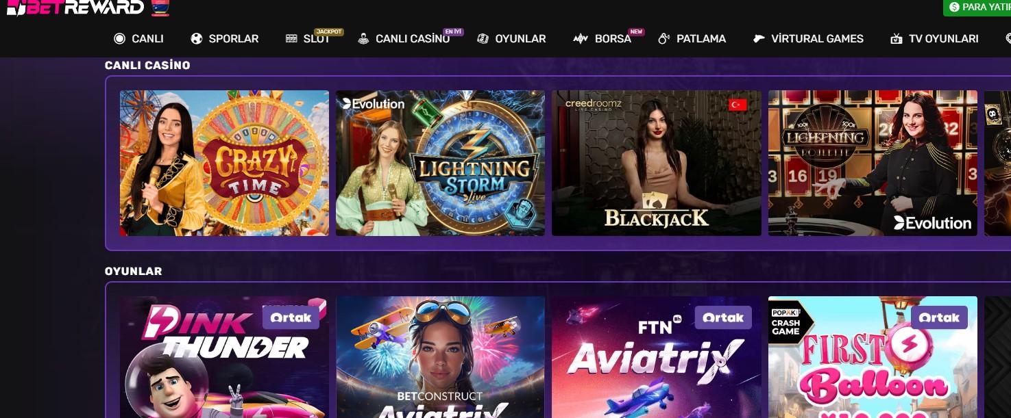 Bonus ve Promosyonlar: Betreward’ın Avantajları