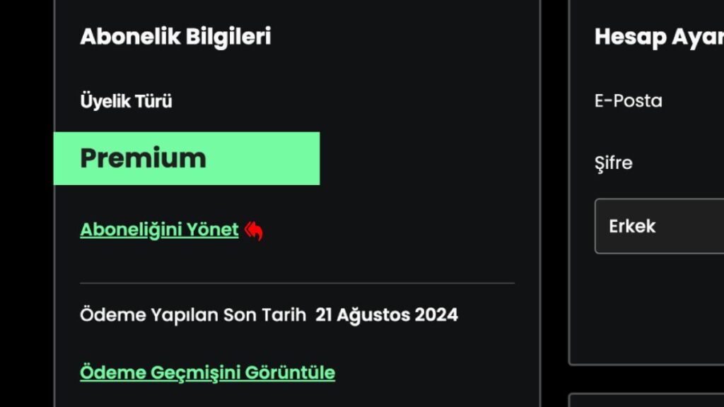 Betreward üyelik iptali