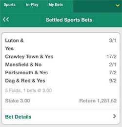 Understanding the Dynamics of Accumulator Bets in Soccer